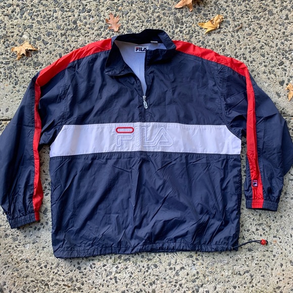 fila pullover jacket
